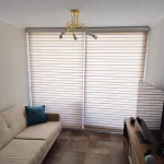 cortinas roller duo living room