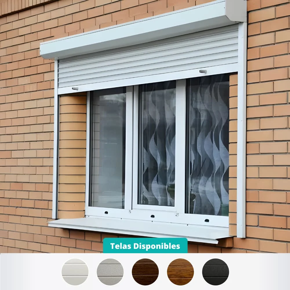 persianas para el exterior de la ventana