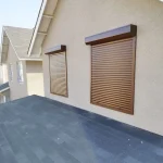 persianas para el exterior de la ventana