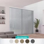 oferta de cortinas verticales variedad de colores