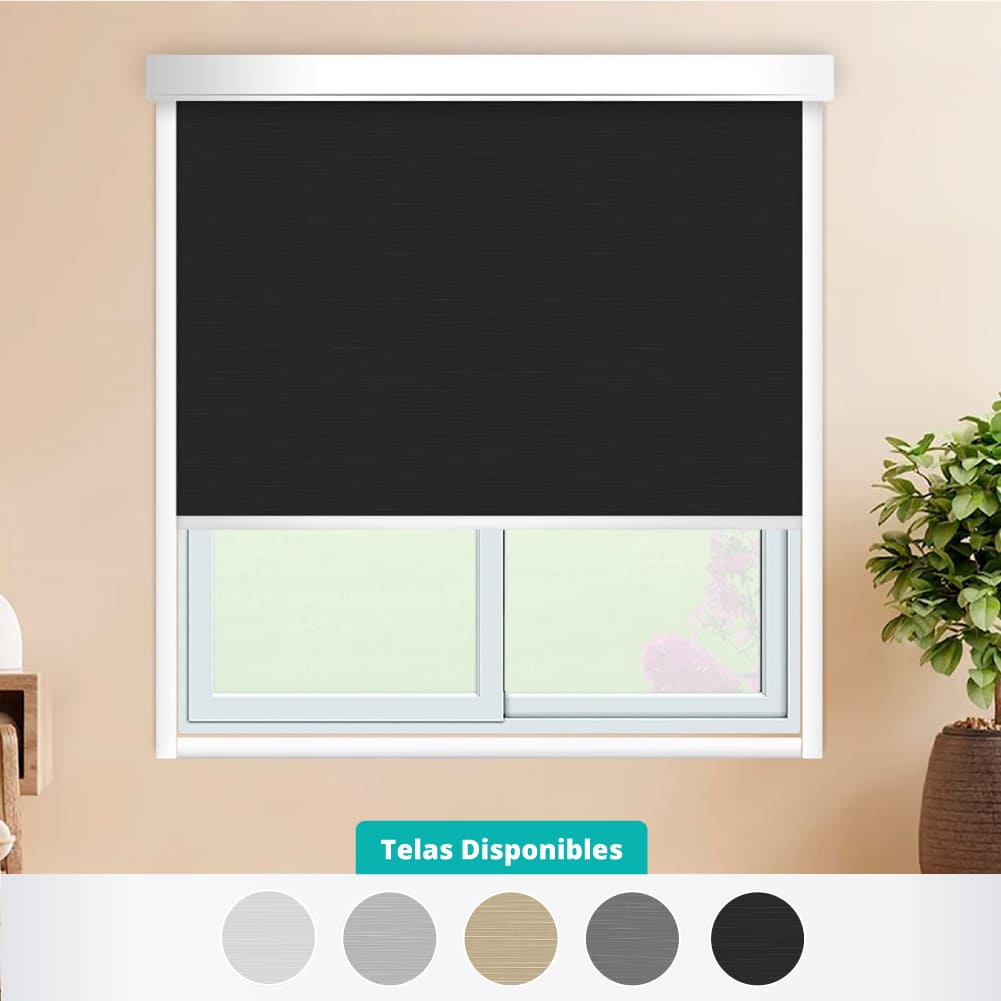 Cortinas Roller Dark Black Out