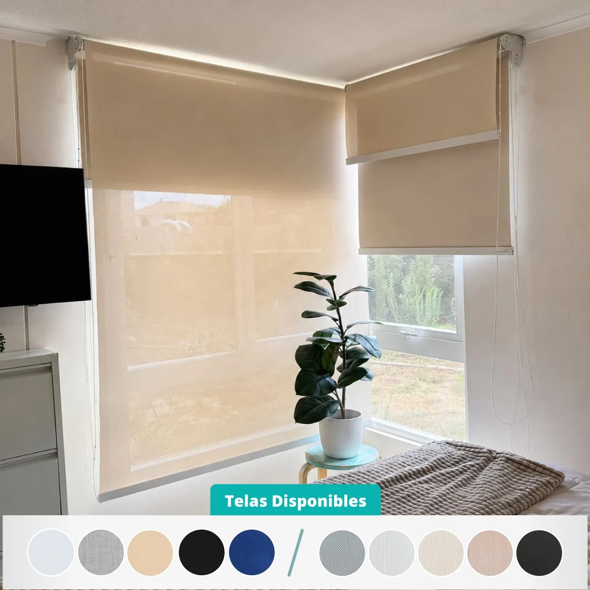 Cortinas Roller Dobles